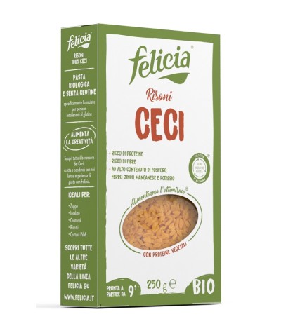 FELICIA Bio Risoni Ceci 250g