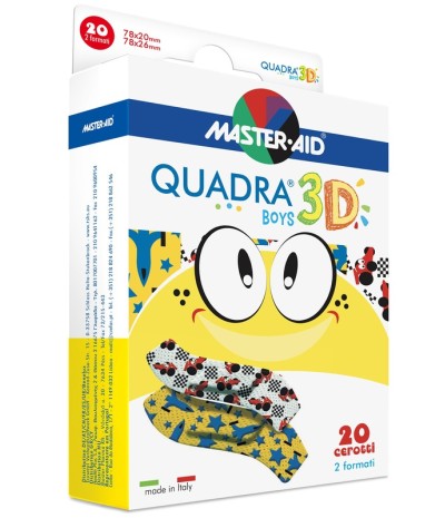 QUADRA*3D Boys 20 Cer.Assort.