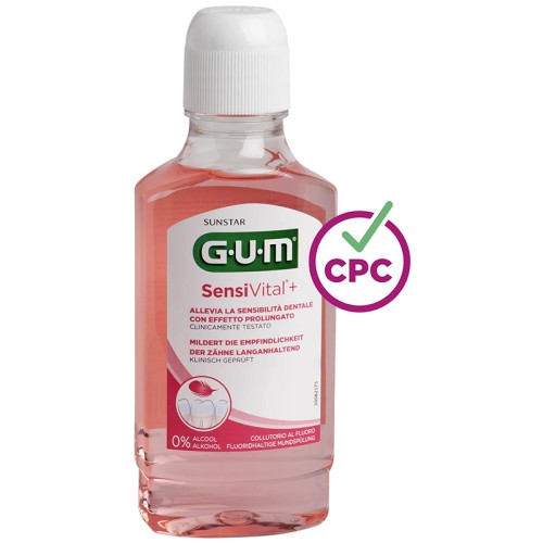 GUM Sensivital+Collut.300ml