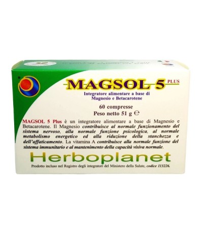 MAGSOL 5 Plus 60 Cpr