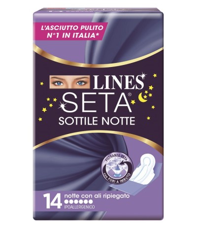 LINES SETA Ali Sott.Notte 14pz