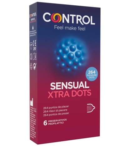 CONTROL Sensual Xtra Dots 6pz