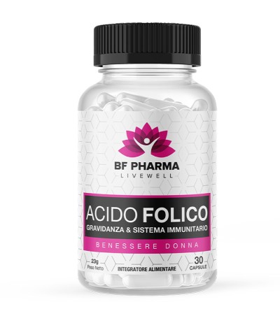 BF PHARMA Acido Folico 30Cps