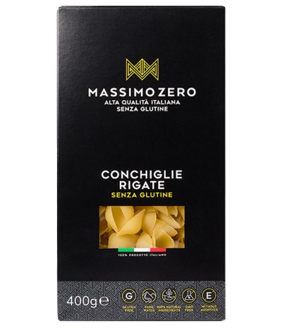 MASSIMO ZERO CONCHIGLIE RIGATE 400 G