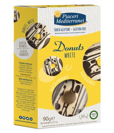 PIACERI MED.Donuts White 2x45g