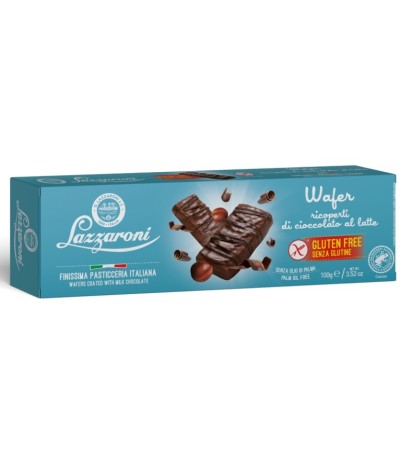 LAZZARONI Wafer Ric.Ciocc.100g