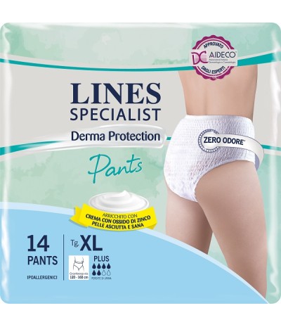 LINES SP DERM Pants Pl.XL 14pz