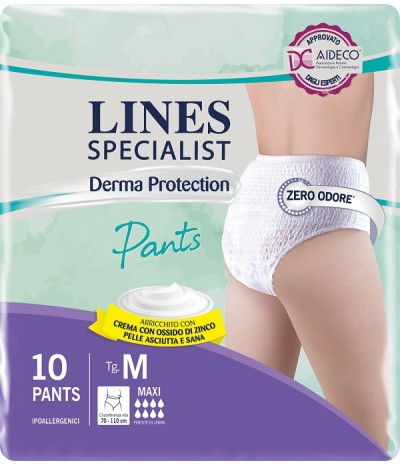 LINES SP DERM Pants Mx M 10pz