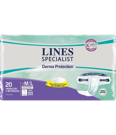 LINES SP DERM Pann.Mx M/L 20pz