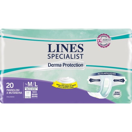 LINES SP DERM Pann.Mx M/L 20pz