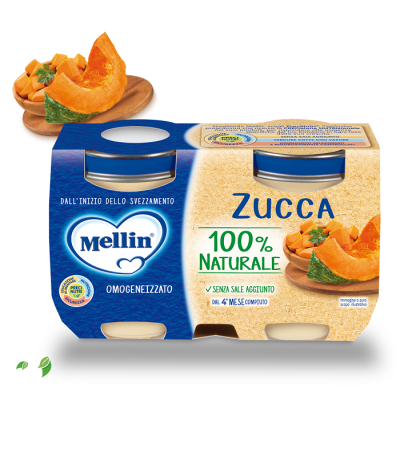 OMO MELLIN Zucca 2x125g