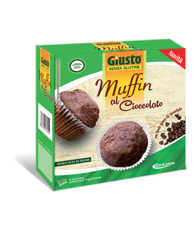 GIUSTO S/G Muffin Ciocc.200g