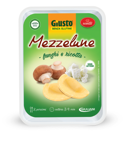 GIUSTO S/G Mezzelune Fun/R250g