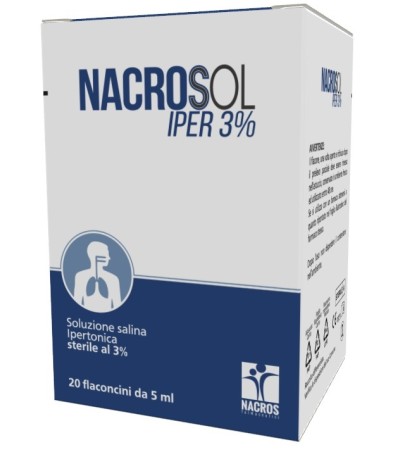 NACROSOL Iper 3% 20f.Fis.5ml