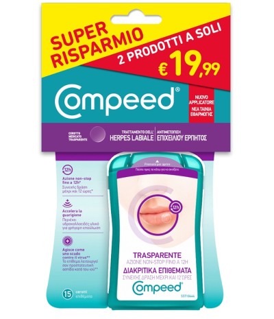 COMPEED HERPES LABIALE BIPACCO