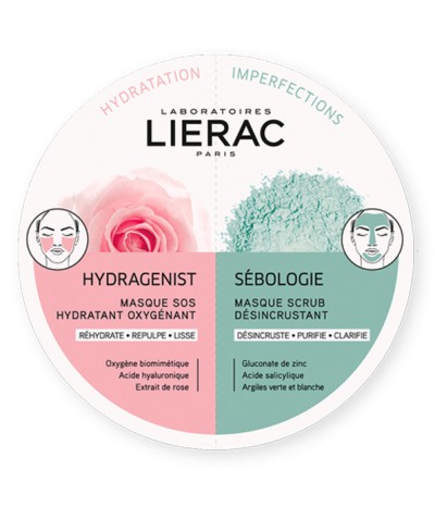 LIERAC Mono Mask Hydra+Sebolog