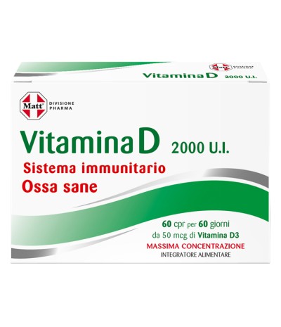 MATT PHARMA VITAMINA D 60CPR