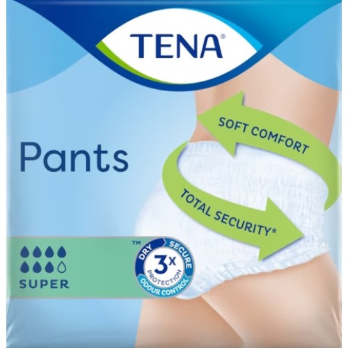 TENA PANTS SUPER L 10PZ<