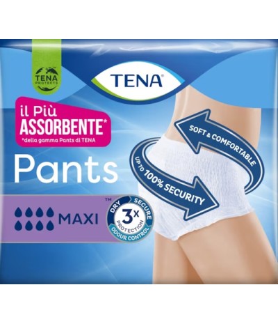 TENA PANTS MAXI M 8PZ<