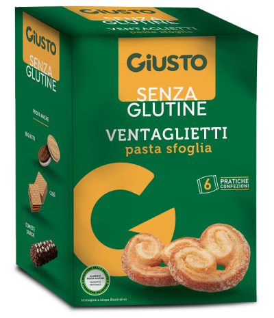 GIUSTO S/G Ventaglietti 150g