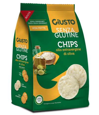 GIUSTO S/G Chips Olio Evo 40g