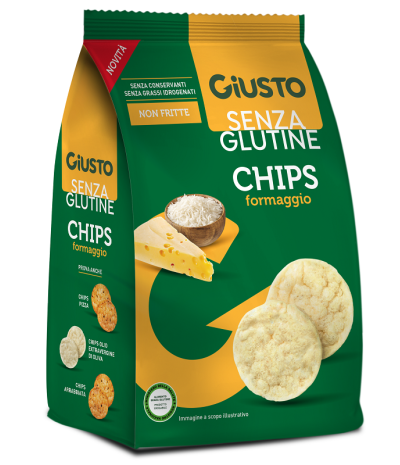 GIUSTO S/G Chips Formaggio 40g