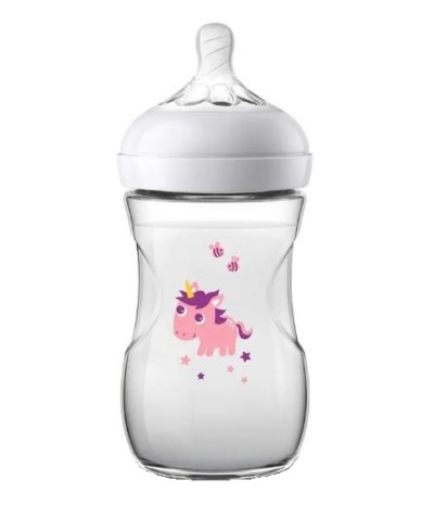 AVENT BOTTLE NAT UNICORN<