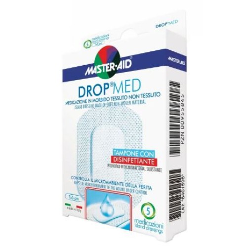 MEDICAZIONE M-AID DROP MED 10 X 10 CM 5 PEZZI