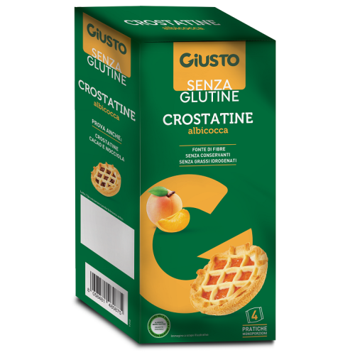 GIUSTO S/G Crost.Albic.4x45g