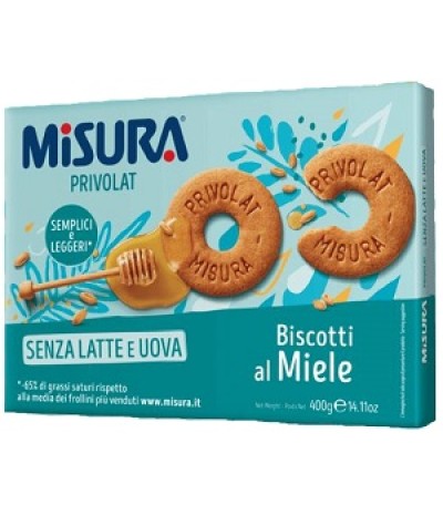 MISURA Bisc.Miele Privolat400g