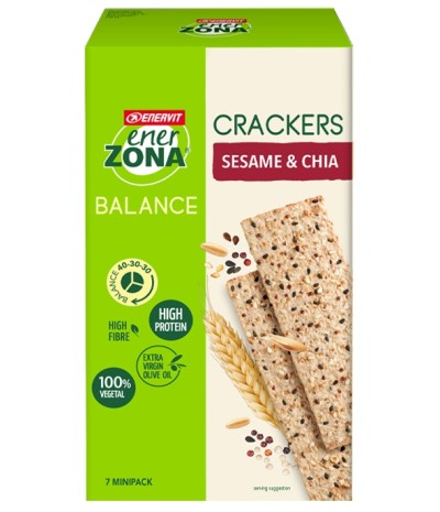 ENERZONA Cracker Ses&Chia7x25g