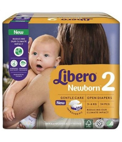 LIBERO New Born 2  3-6Kg 36pz