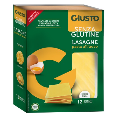 GIUSTO S/G Lasagne 250g