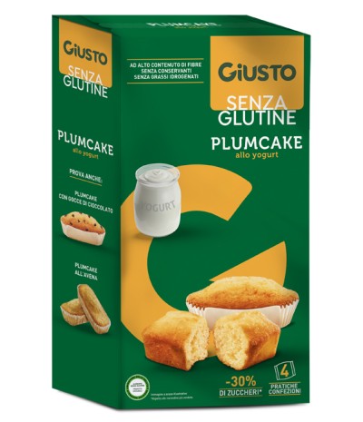 GIUSTO S/G Plumcake Yog.160g
