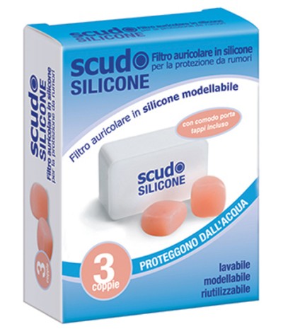 EARPLUG SCUDO SIL 3COPPIE 6PZ