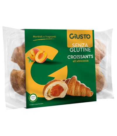 GIUSTO S/G Croissants Alb.320g