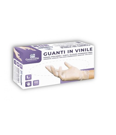 GAMMADIS Guanti Vinile S 100pz