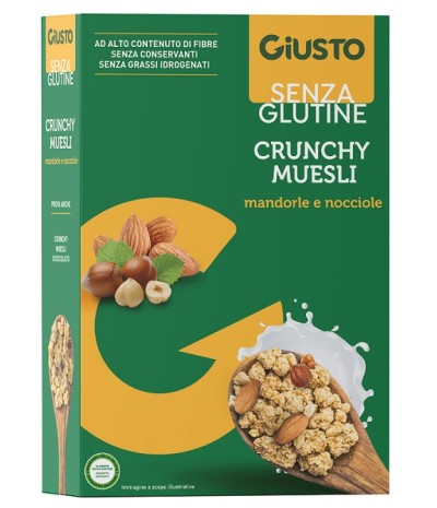 GIUSTO S/G Crunchy Mues/Av/Man