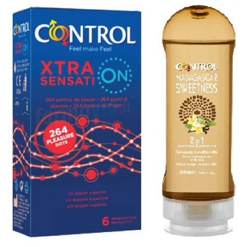 CONTROL KIT XTRA SENSATION GEL MADAGASCAR