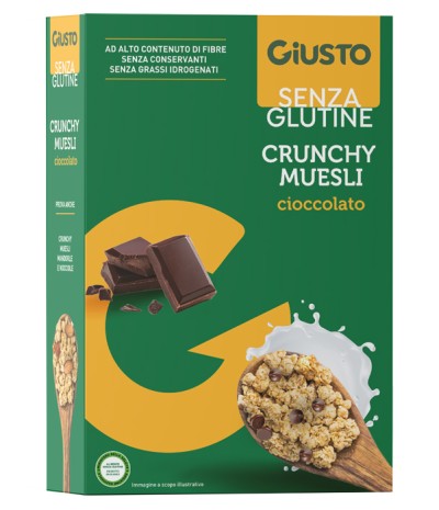 GIUSTO S/G Crunchy Mues Av/Cio