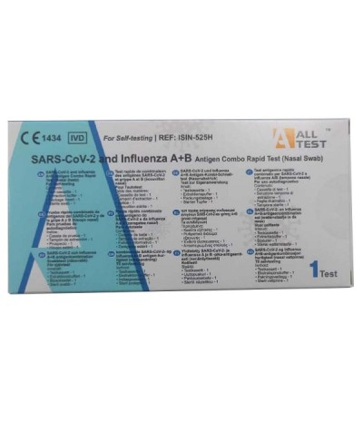 TEST ANTIGENICO INFL/COV AUTO 1P