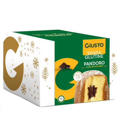 GIUSTO S/G Pandoro Cuore Cacao