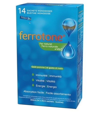 FERROTONE Apple 14 Sacch.20ml