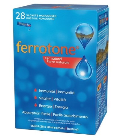 FERROTONE 28 Bust.20ml NLS