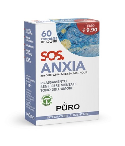 PURO SOS Anxia 60Cpr Orosol.