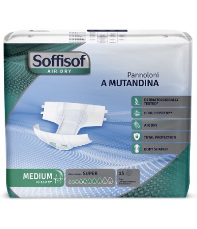 SOFFISOF AirDry P-Mut.S M 15pz