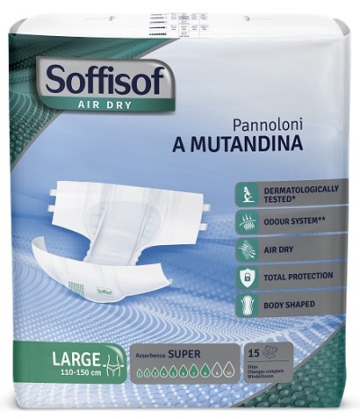 SOFFISOF AirDry P-Mut.S L 15pz