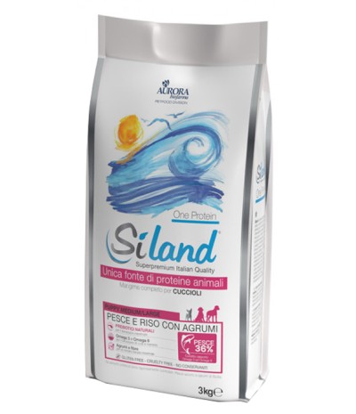 SILAND Puppy M/L Pesce 3Kg