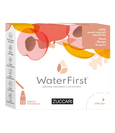WATER FIRST PESCA-MANGO-ZENZERO 12 STICK PACK