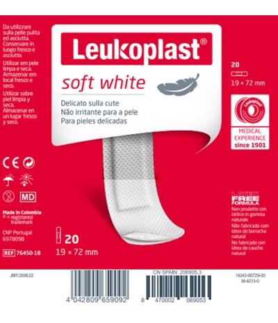 LEUKOPLAST Soft White 72x19x20